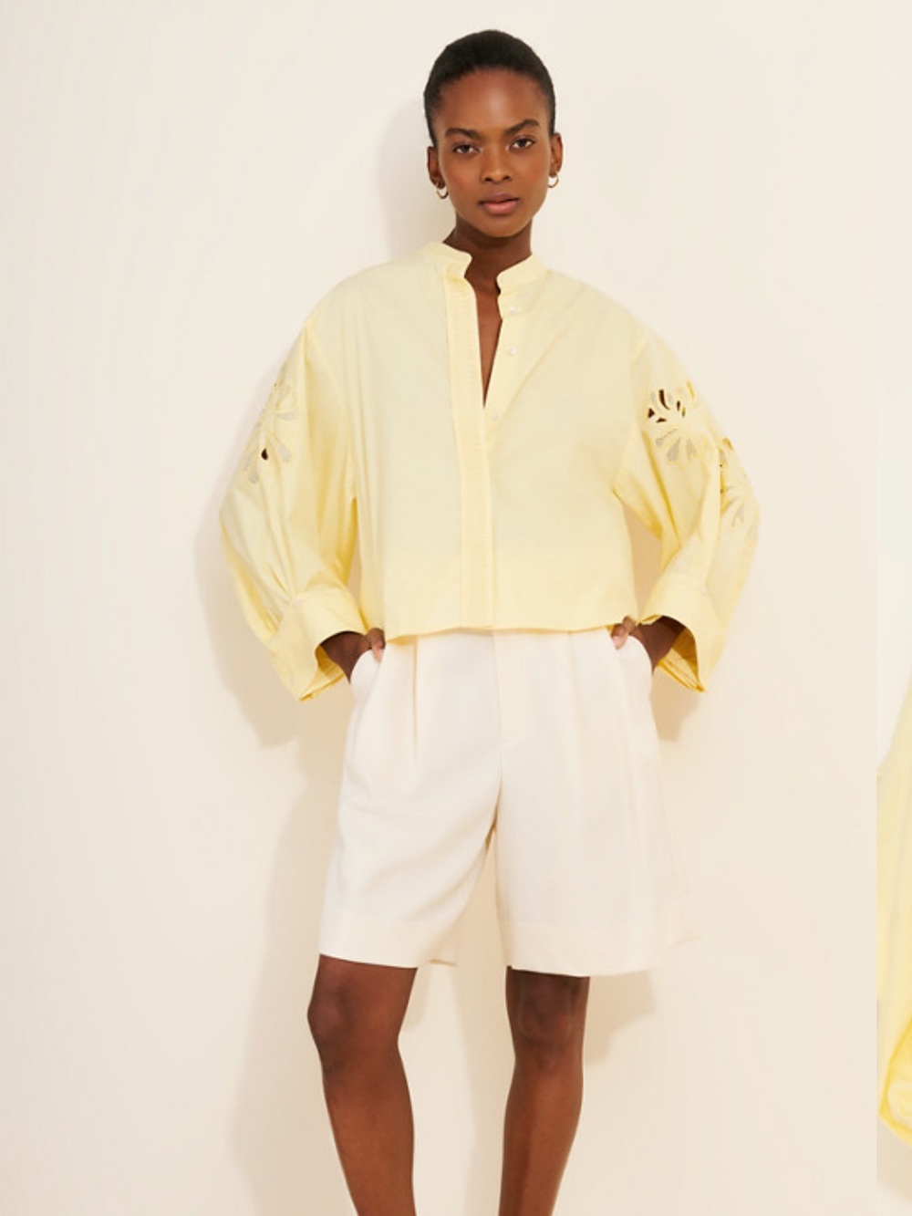 Bunka Ann Cutwork Shirt